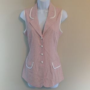 Vintage 90s  Francine Browner Tailored Button Down